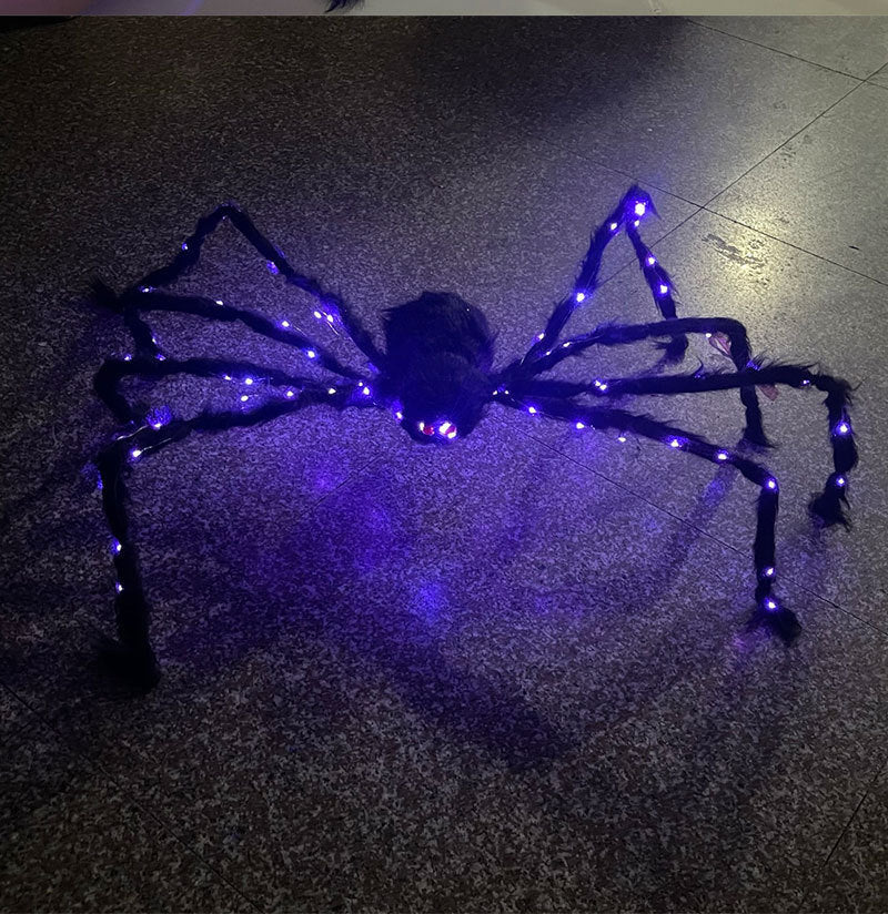 New Halloween Glowing Plush Spider | Magic Stories