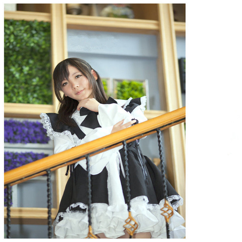 Classic maid outfit black and white maid outfit — scale reference