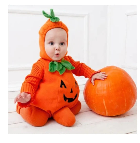 Baby Halloween Costume Pumpkin