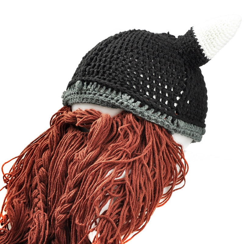 Halloween handmade hat with wig and horns | Magic Stories