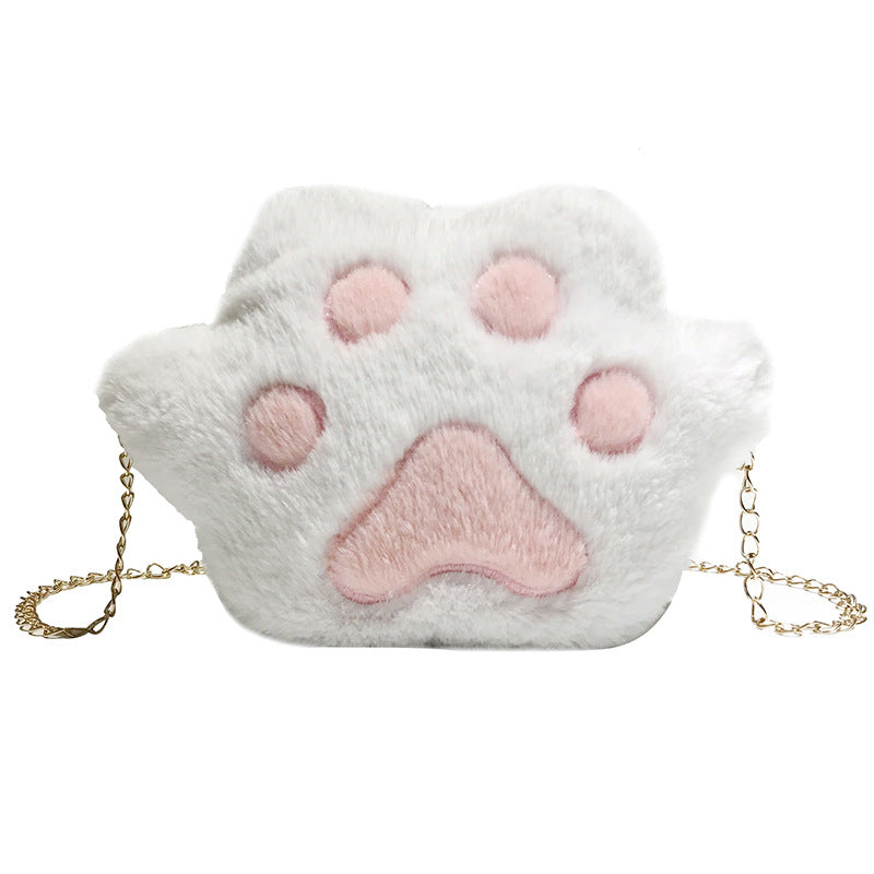 Plush bear paw cat claw shoulder messenger | Magic Stories