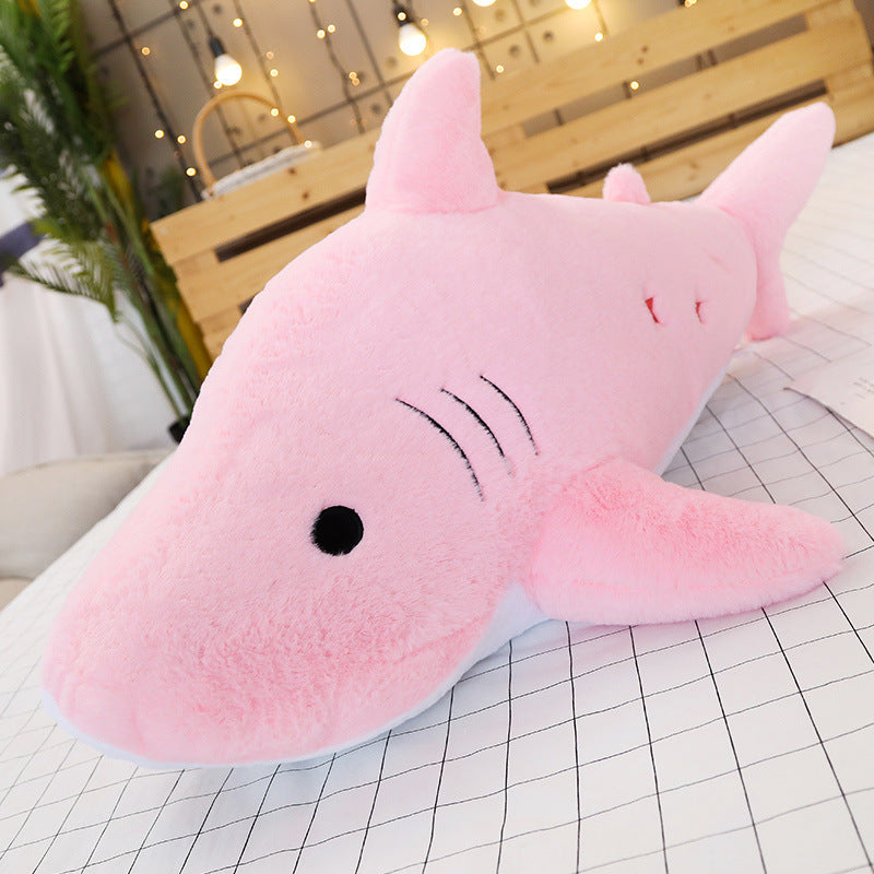 Shark plush pillow — packaging