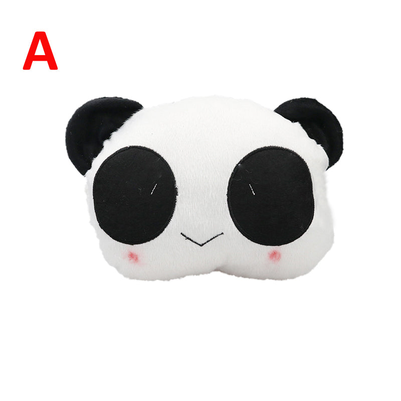Through Plush Pillow Neck Pillow Cute Panda Head Pillow โ packaging