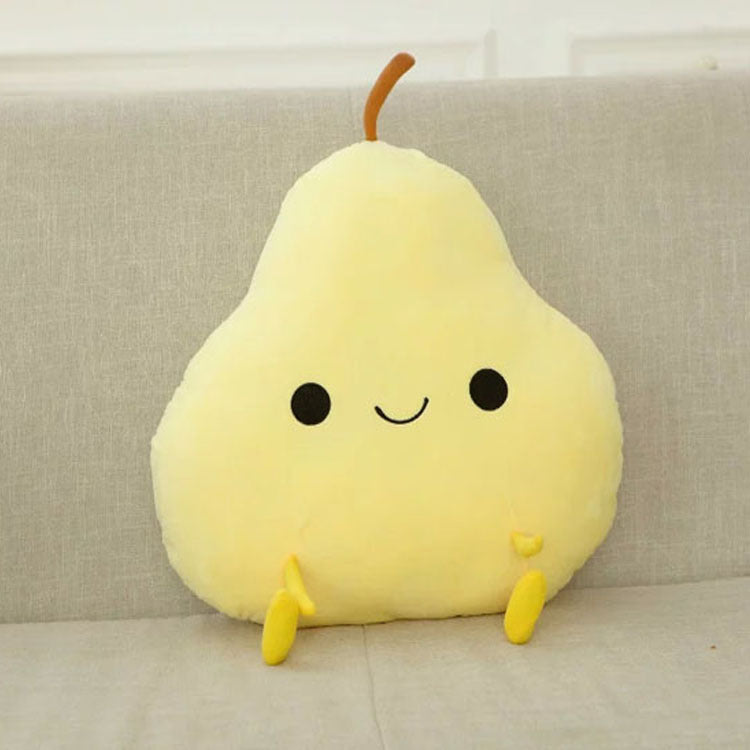 Orange Pear Peach Cushion Plush Toy | Magic Stories