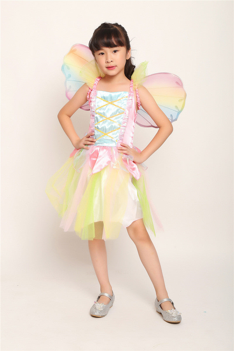 Princess Dress Cosplay Rainbow Angel | Magic Stories