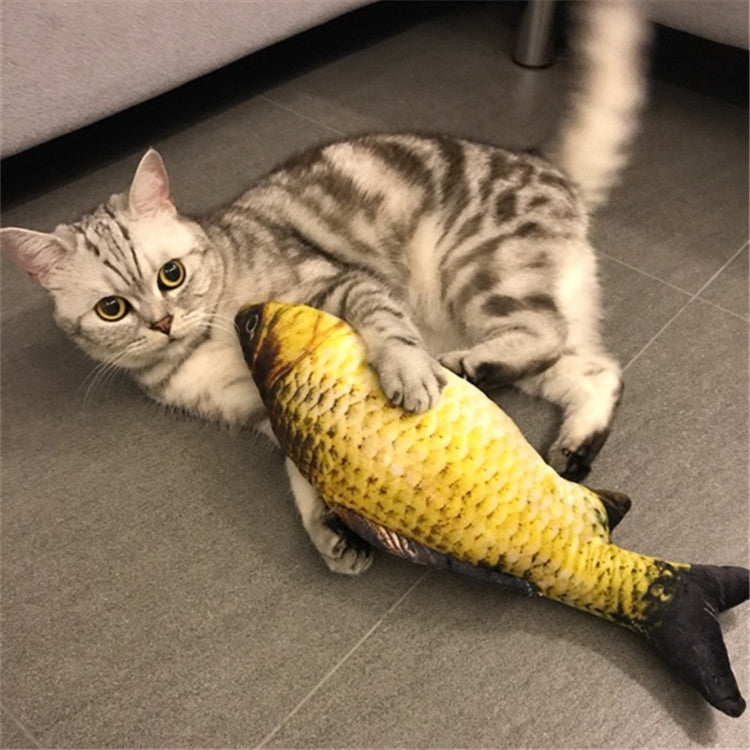 Pet Simulation Plush Cat Fish Toy | Magic Stories