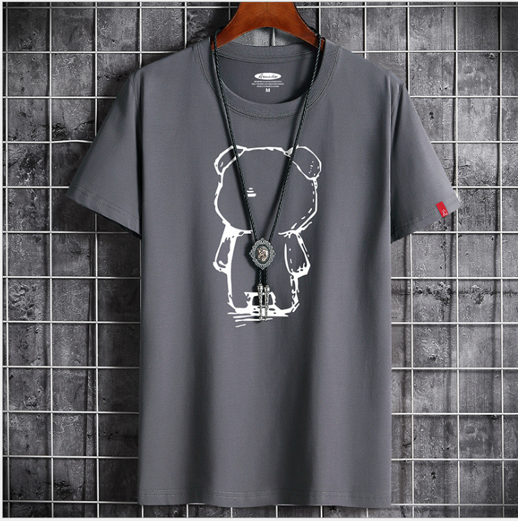 Mens Casual Bear Anime T Shirt — packaging