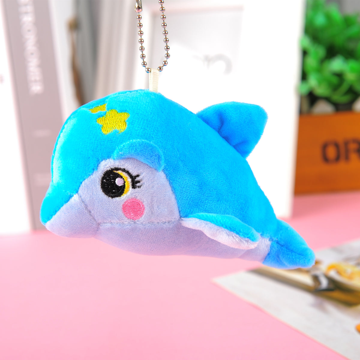 Marine Animal Dolphin Plush Toy Pendant | Magic Stories