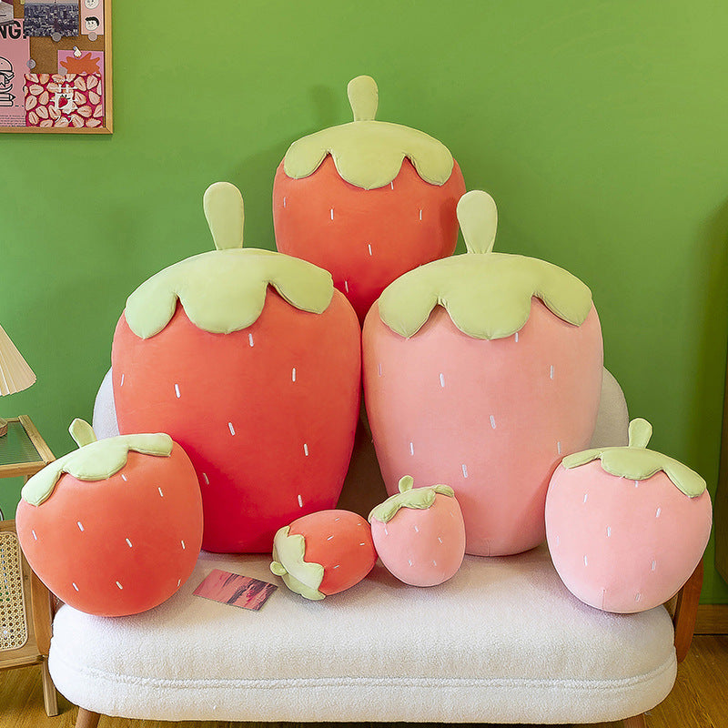 Soft Cute Plush Toy Strawberry Pillow | Magic Stories