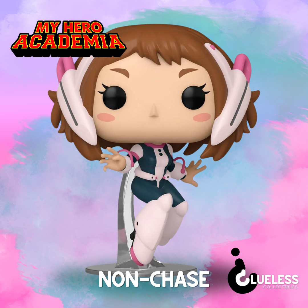 Ochaco Uraraka Funko Pop (Non-Chase) — back view