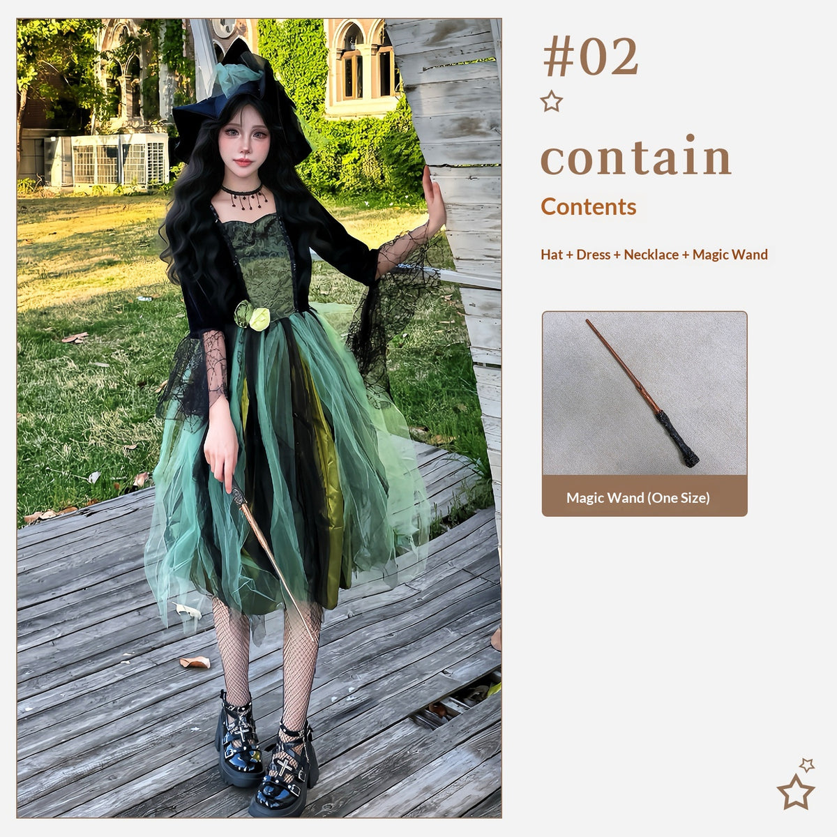 Halloween Costume Magic Witch Outfit Witch | Magic Stories