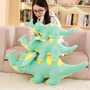 Cute cartoon triceratops plush toy | Magic Stories