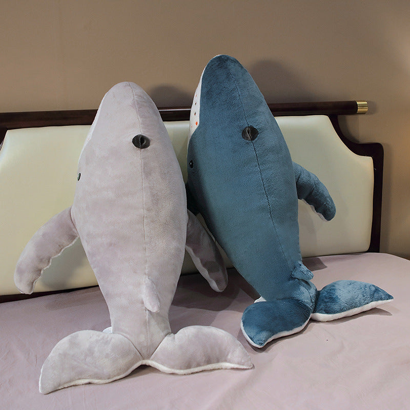 Cartoon Whale Shark Doll Plush Toys — detail