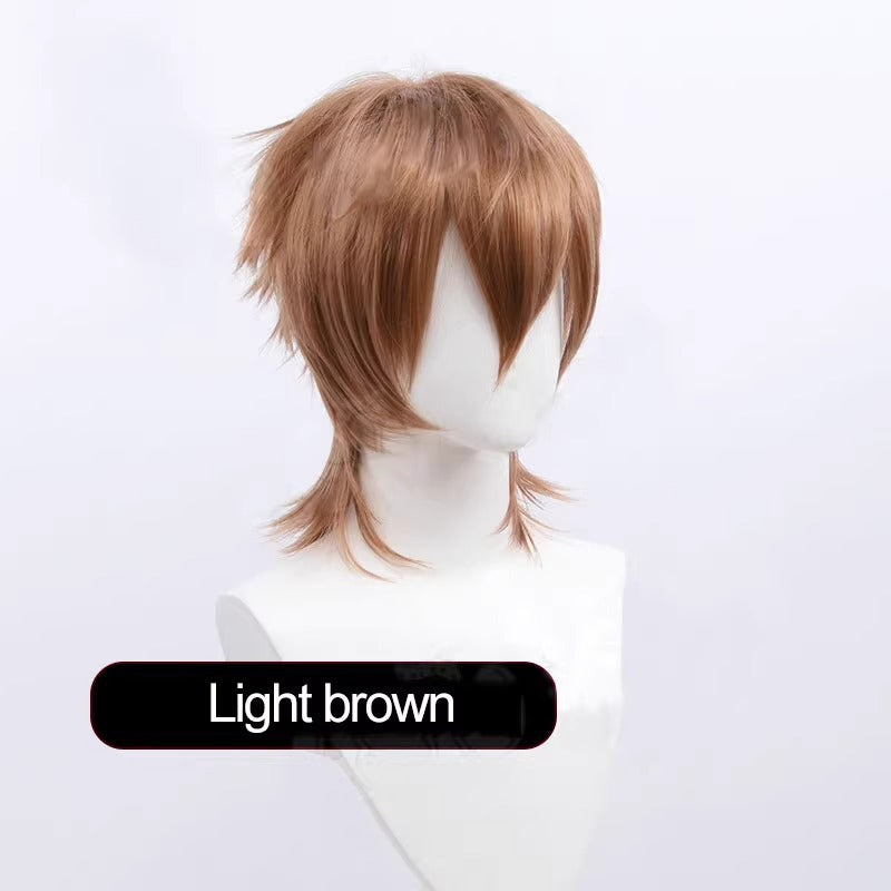 Universal Cosplay Wig Hair Tail Lengthened Anti-curling โ detail