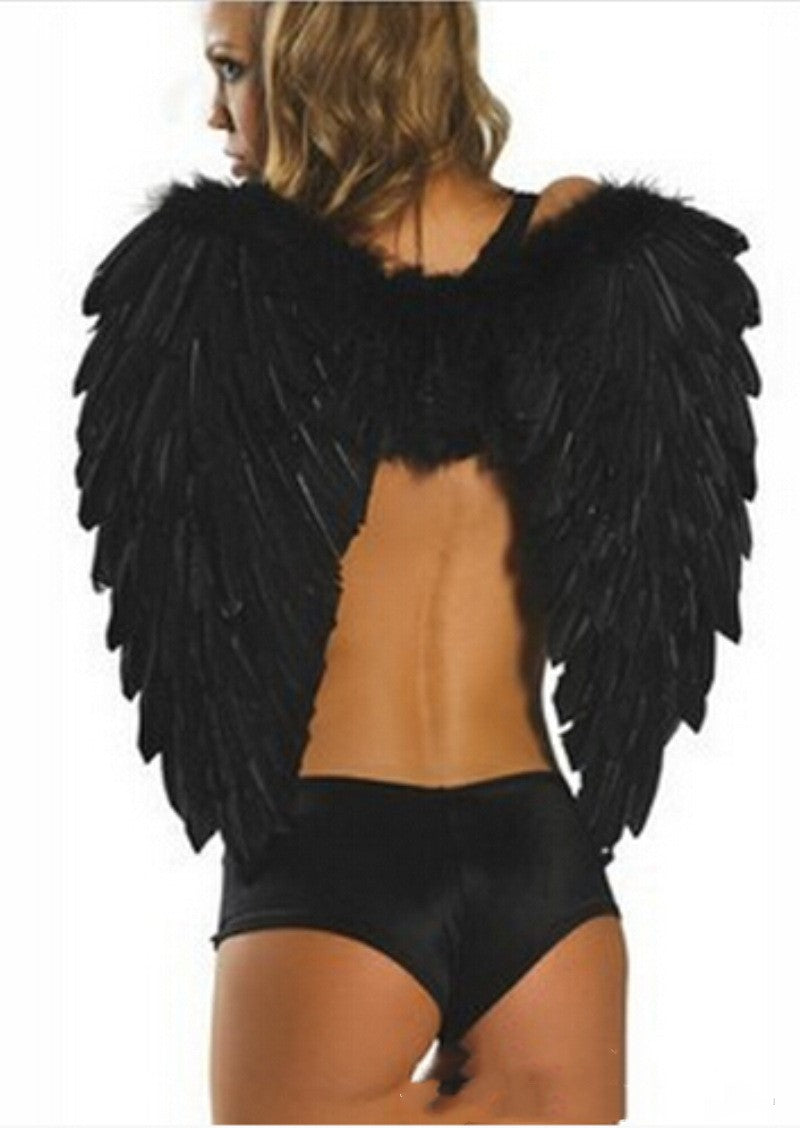 Feather angel wings stage performance | Magic Stories