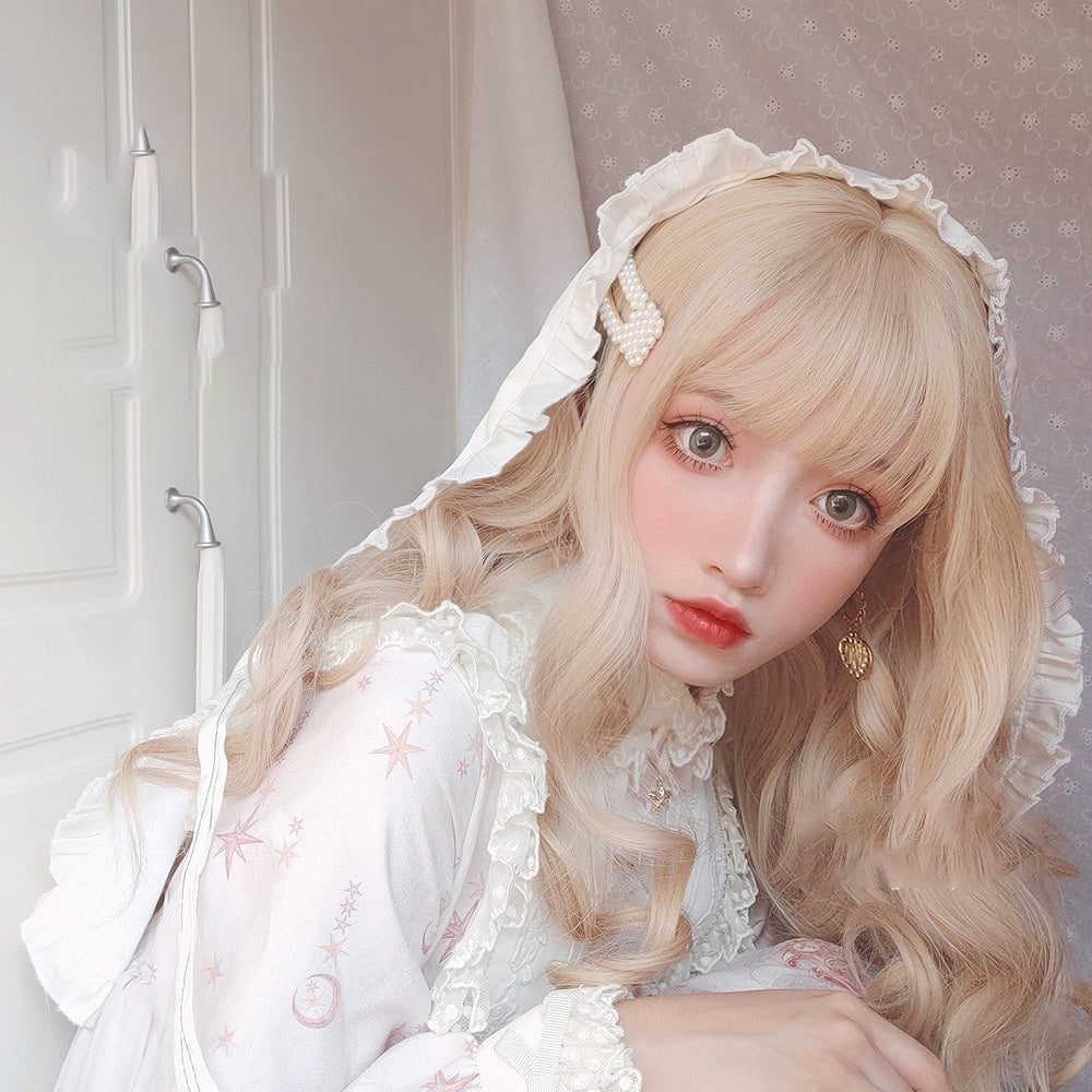 Wig Long Hair Lolita Curly Soft Girl