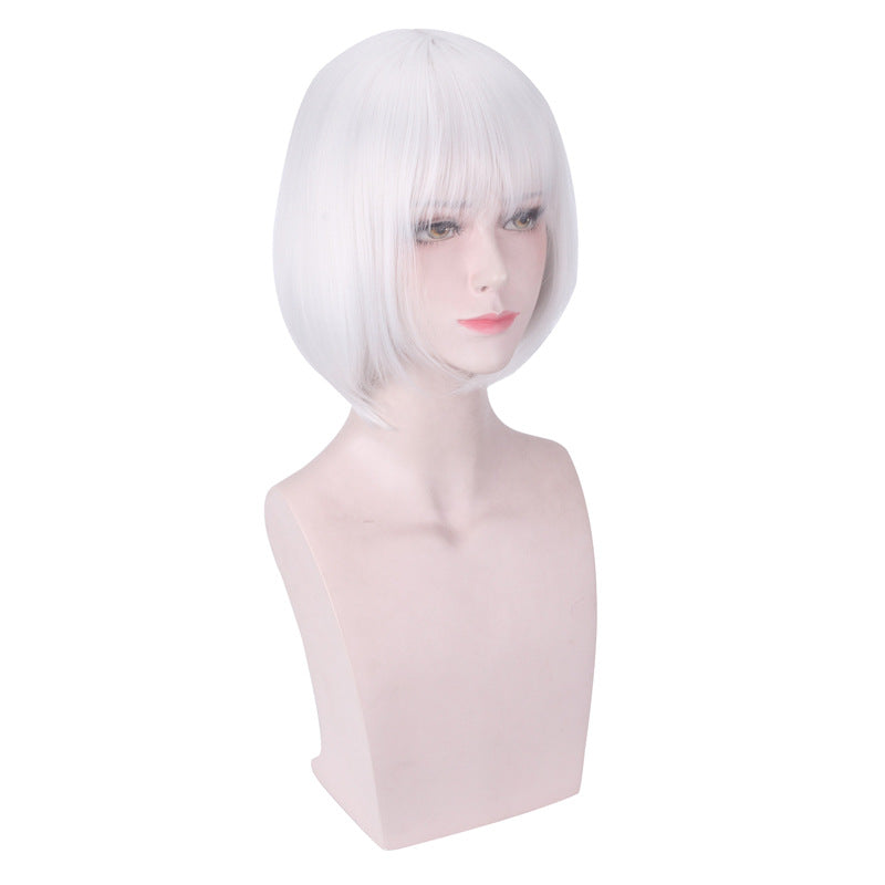 cosplay wig silver grey โ detail