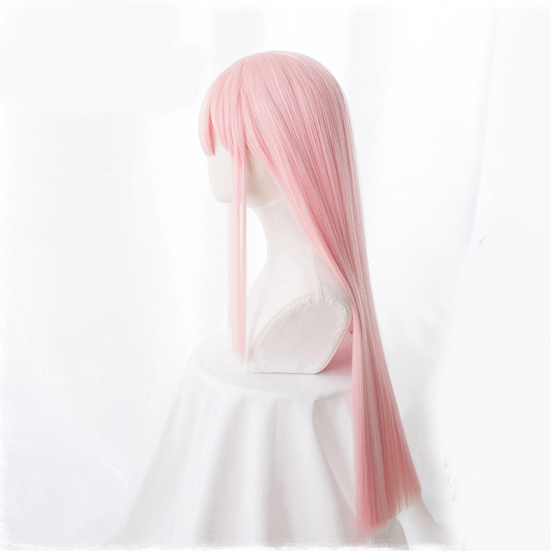 Women's Solid Color Simple Cosplay Wig โ packaging