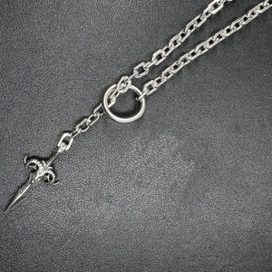 Gothic Sheep-Head Holy Sword Pendant | Magic Stories