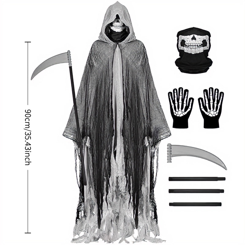 Halloween Grim Reaper Cloak Costume Set | Magic Stories