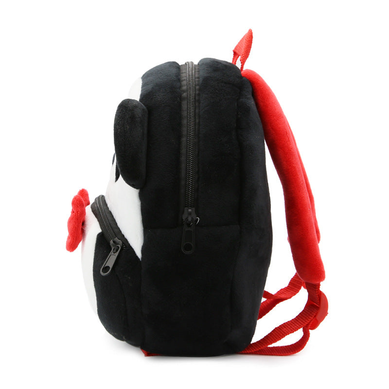 Cartoon panda plush backpack | Magic Stories