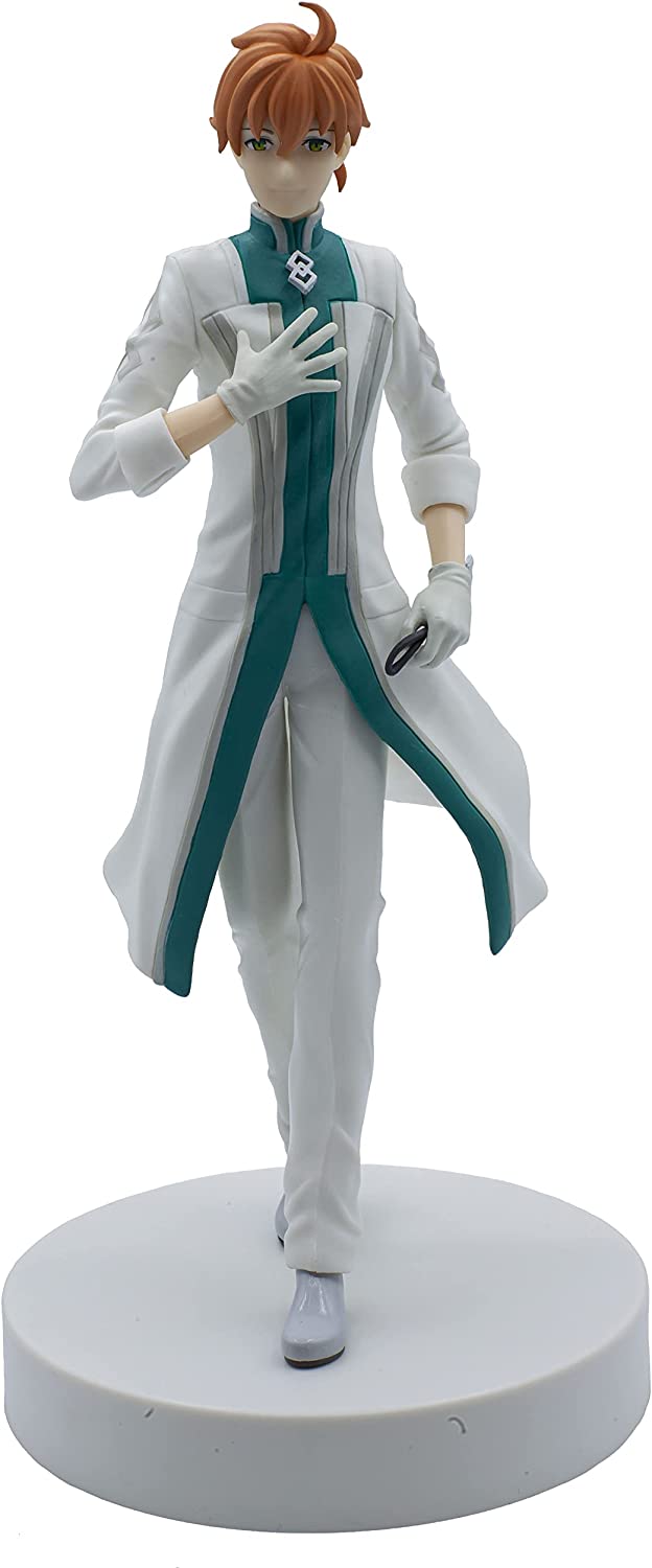Fate/Grand Order Fan 3-Pack — Mash Kyrielight Wig + Caster Wig + Solomon Figure — side view