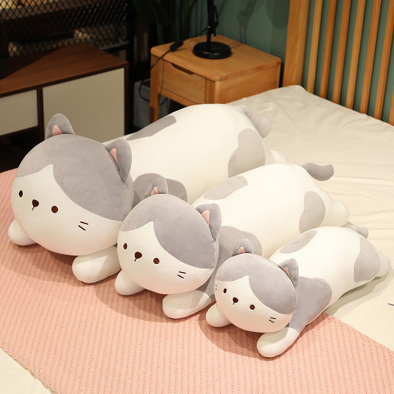 Home Lying Cute Pillow Cat Plush Toy | Magic Stories