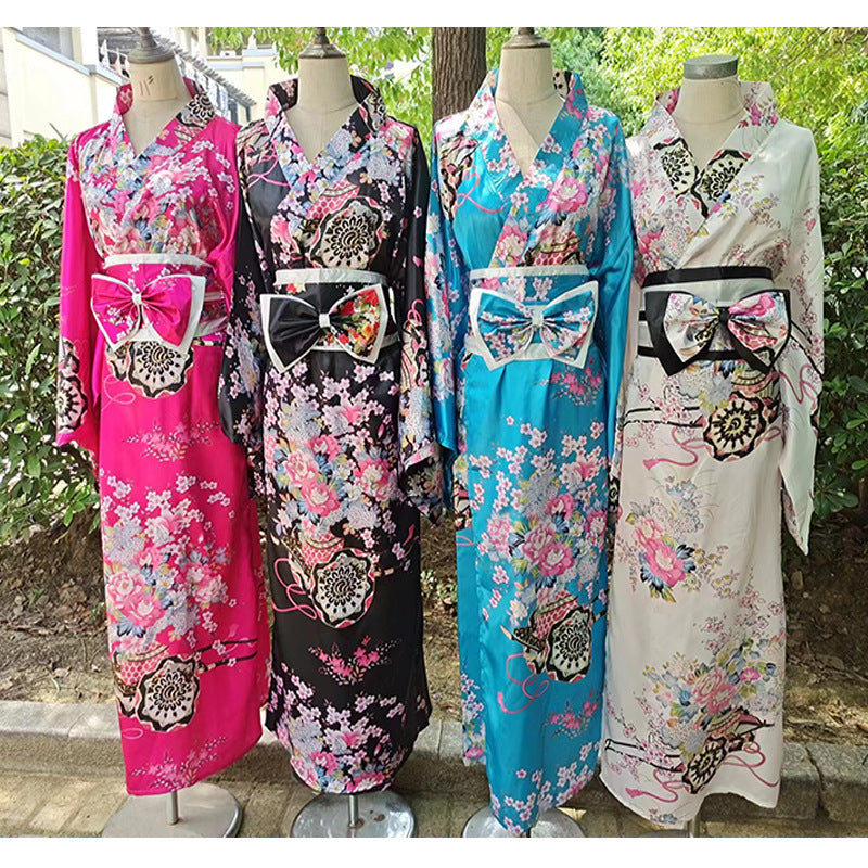 Traditional Ladies' Suit Bathrobe Anime Cosplay Photography Suit Kimono — detail