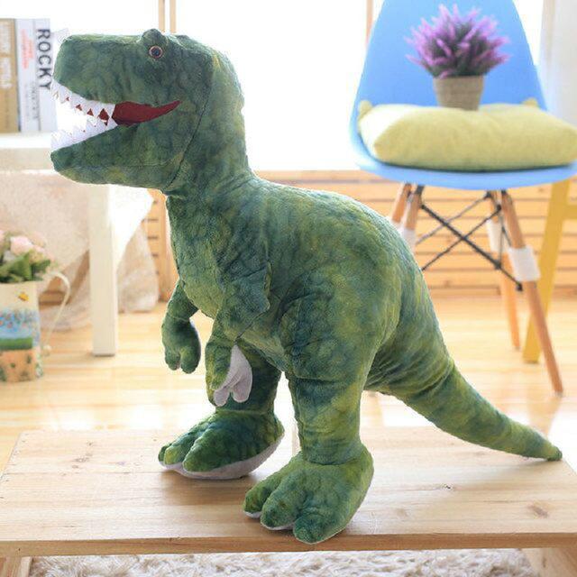 Jurassic Tyrannosaurus Rex Dinosaur plush — side view