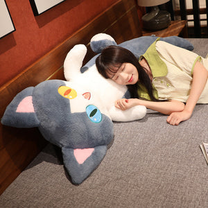 Cute Different Pupil Shark Cat Pillow Plush | Magic Stories