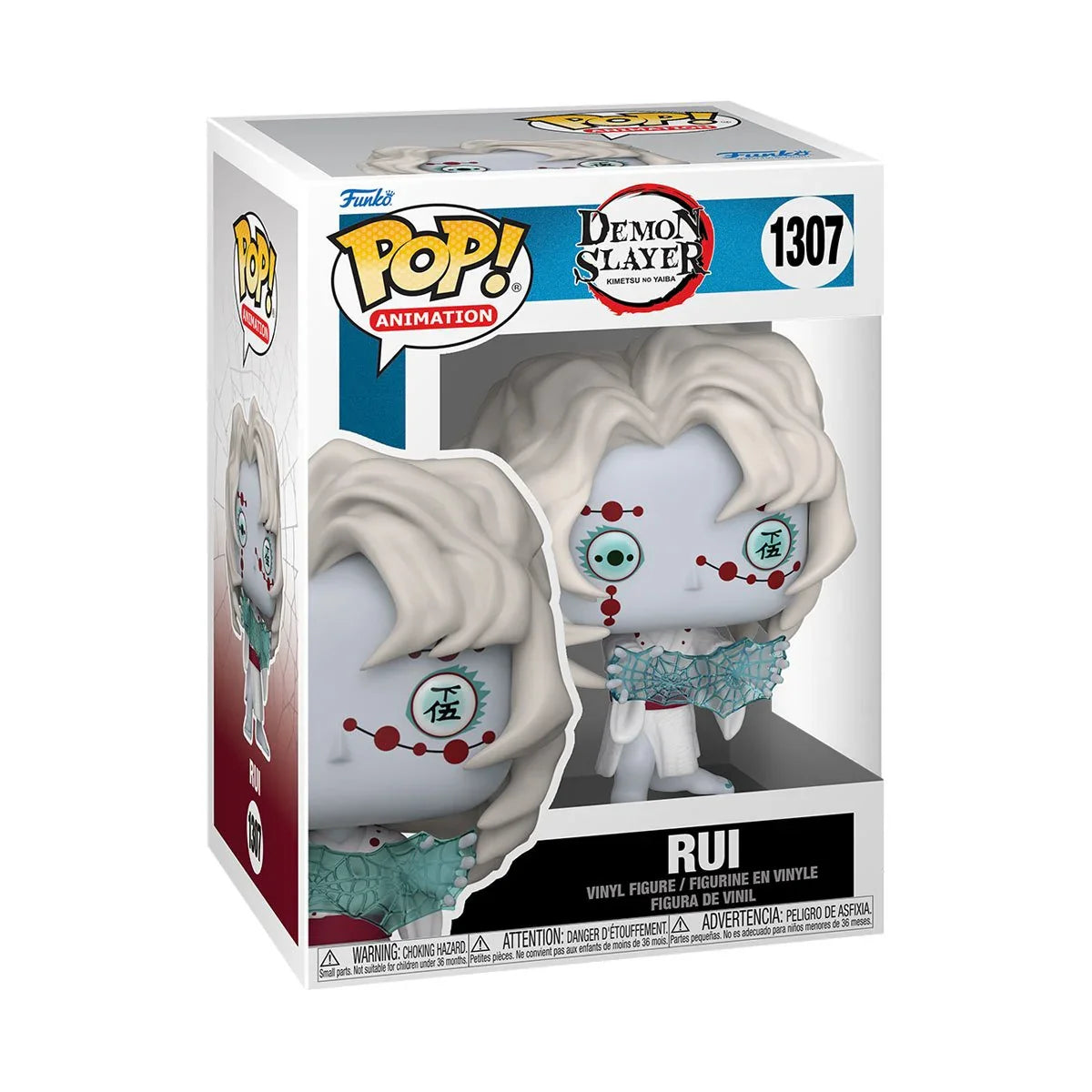 Demon Slayer: Kimetsu no Yaiba Rui Pop! Vinyl Figure — side view