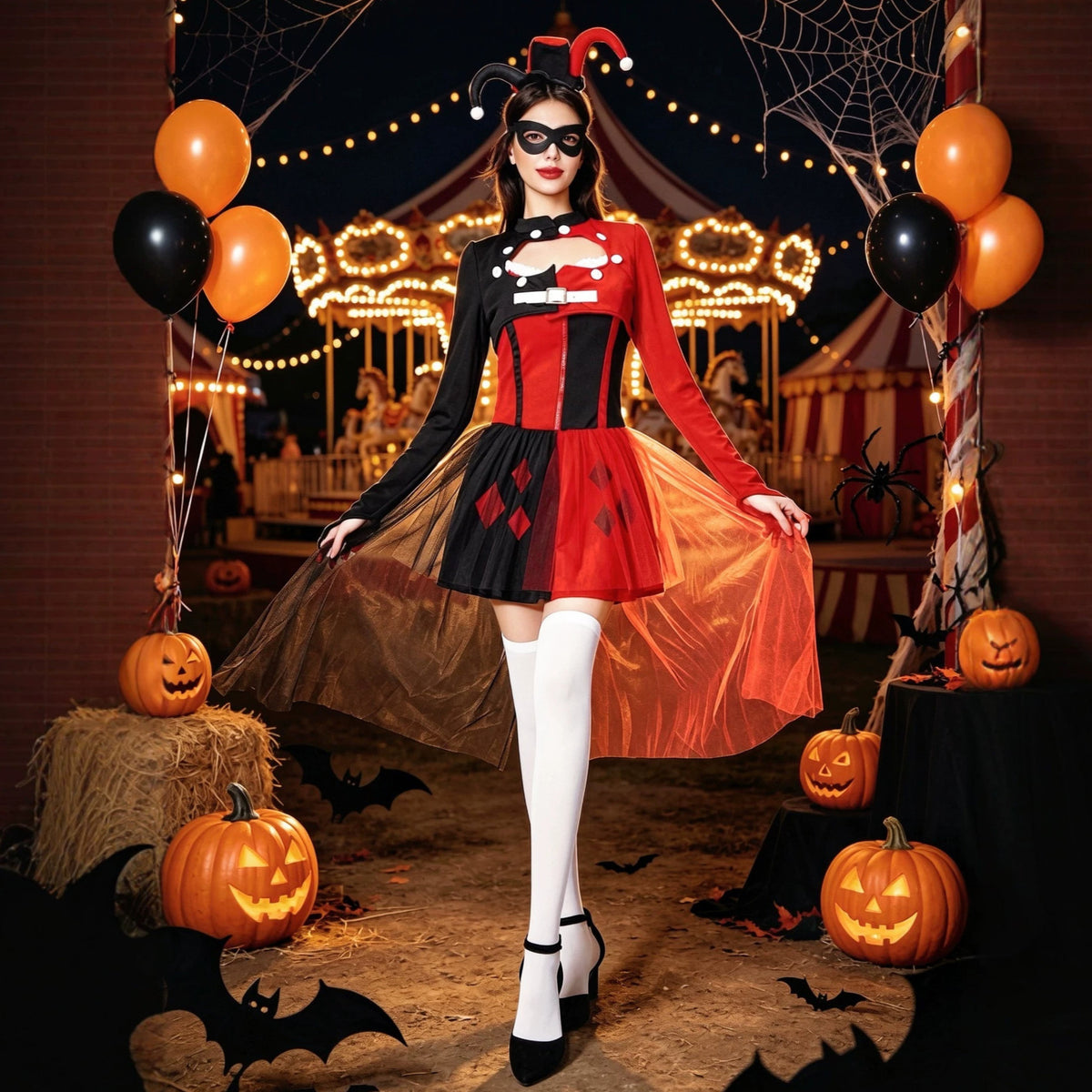 Halloween Circus Clown Stage Costume | Magic Stories
