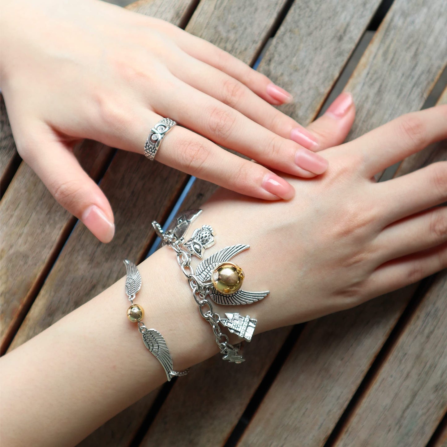 Charm Bracelets And Necklace