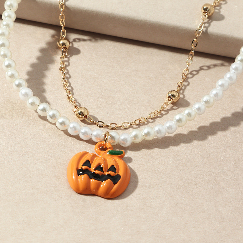 Cartoon Pumpkin Halloween Bracelet