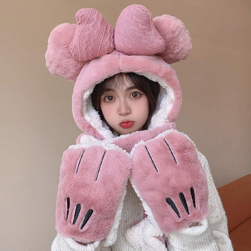 Butterfly Plush Multifunctional Hat Scarf | Magic Stories