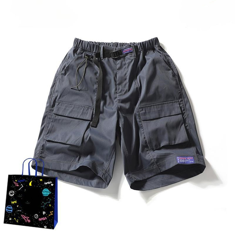 Mens Summer Work Shorts Japanese-style Streetwear Brand Pants — packaging