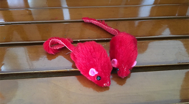 Fake mouse plush — scale reference