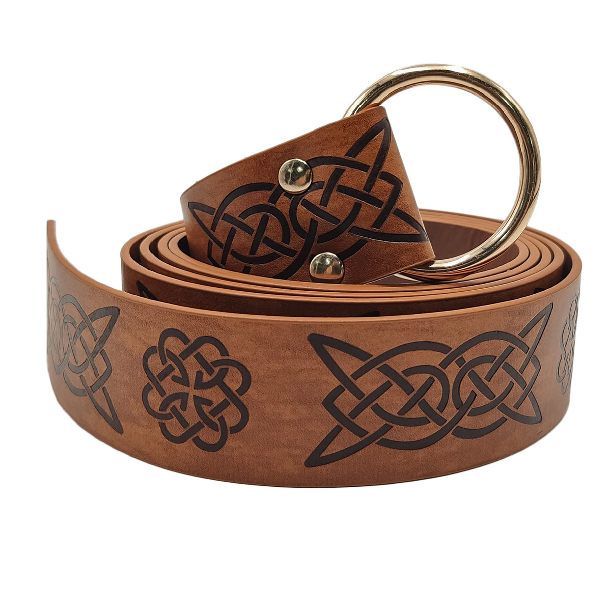 Celtic Embossed Retro Knight Ring Belt COSPLAY Prop — packaging