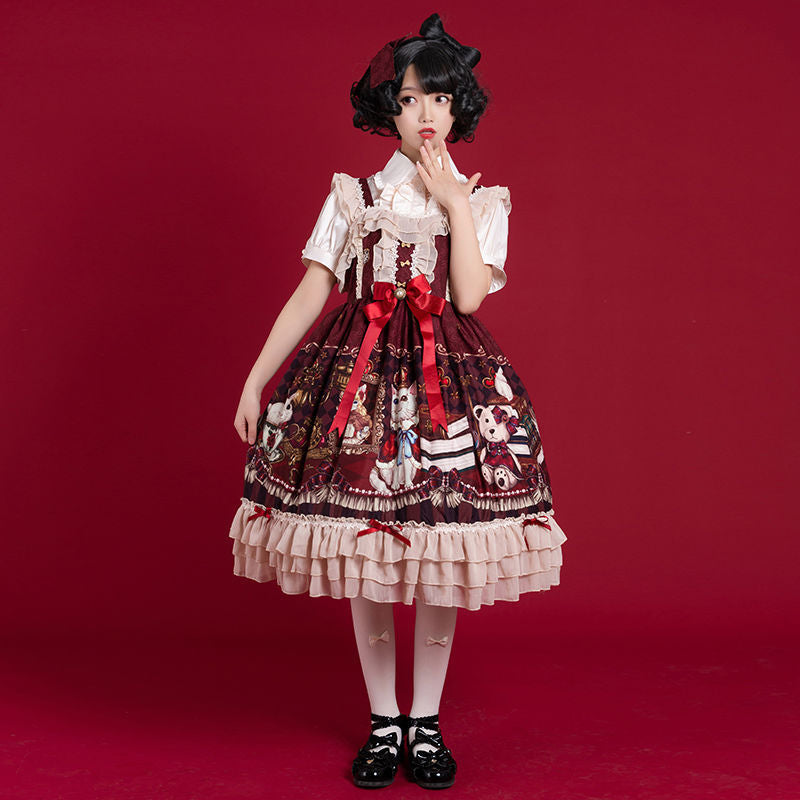 Lolita JSK Suspender Dress Japanese Lolita Dress Skirt Lo Lolita — packaging