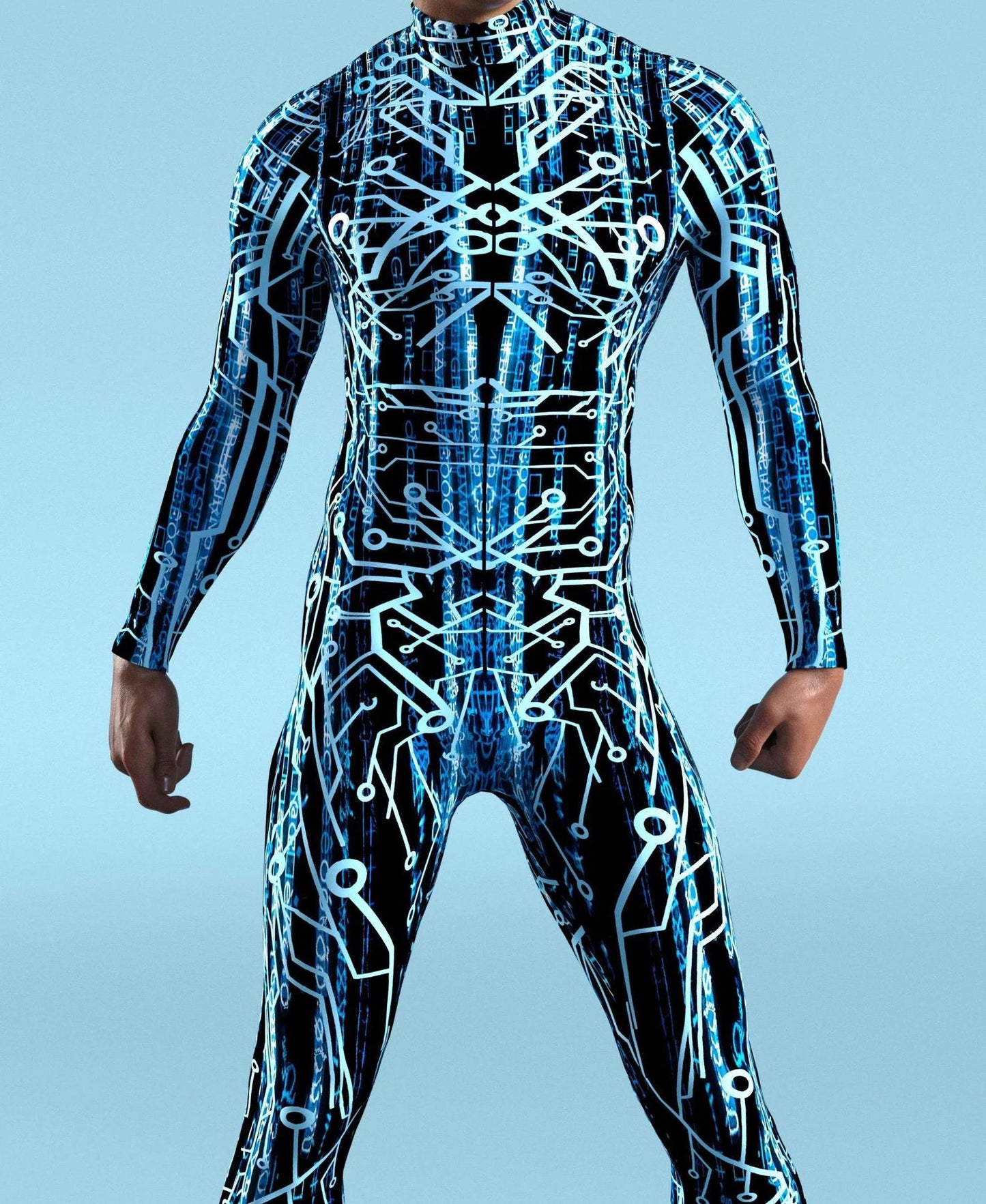 Men's Cosplay One-piece Play Costume — detail