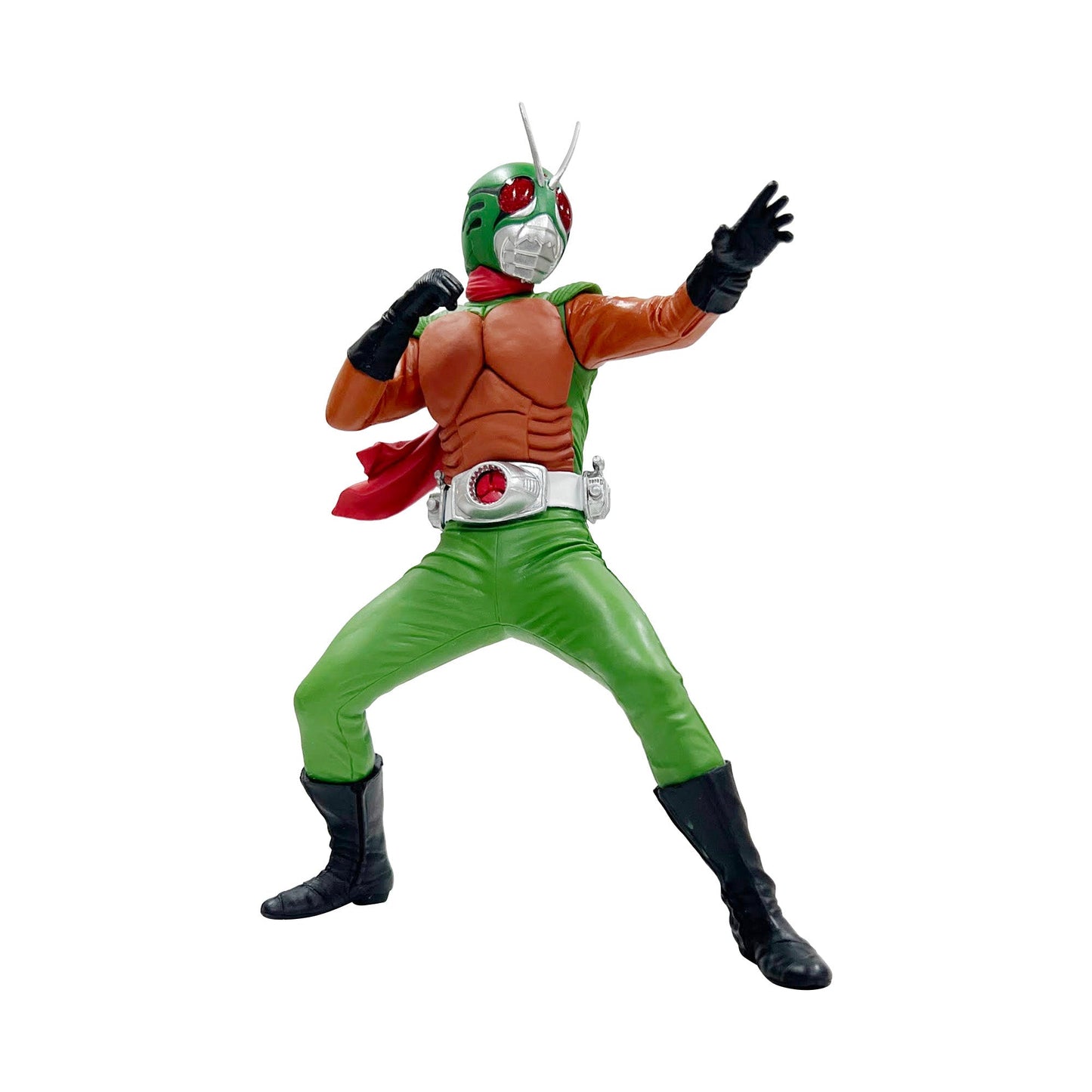 Retro Japanese Icons Figure 3-Pack — Astro Boy, Lupin the Third Fujiko Mine & Kamen Rider Skyrider — side view