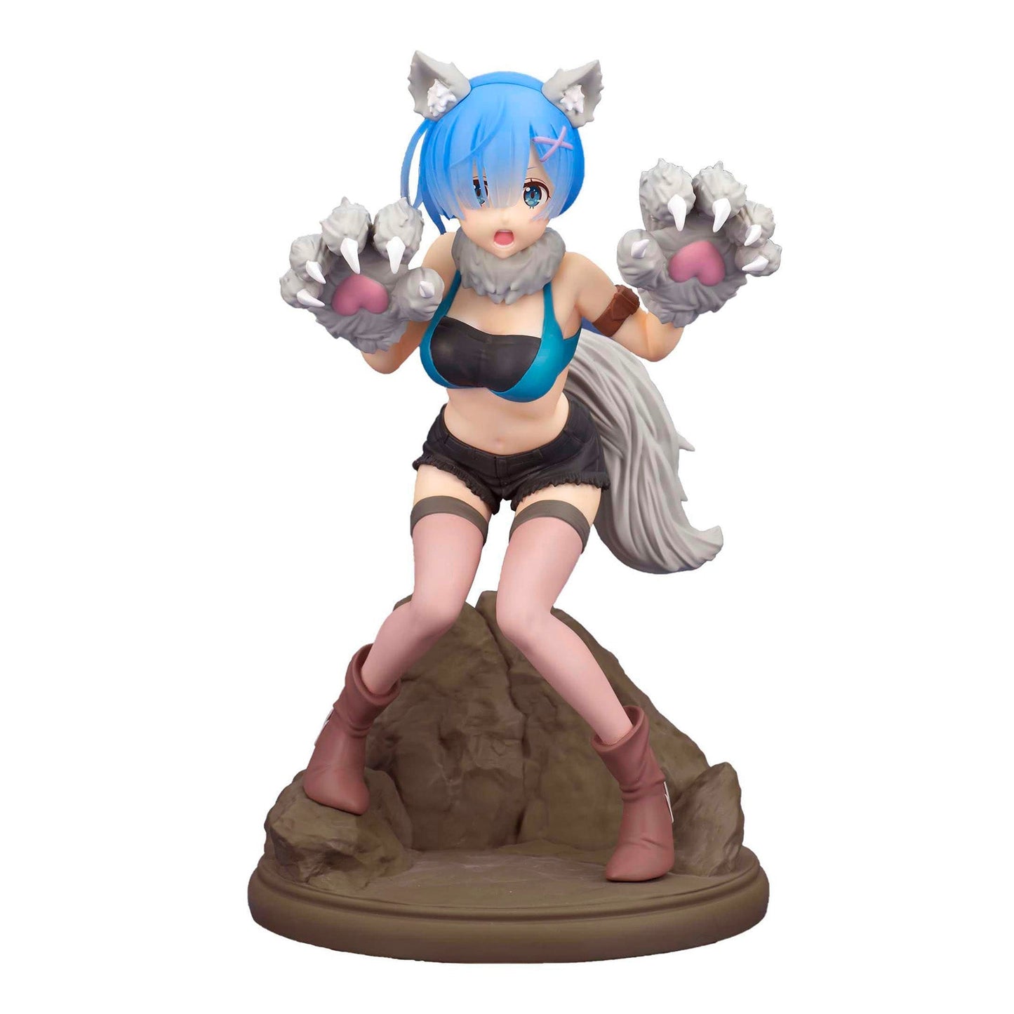 Re:Zero Espresto Figure 3-Pack — Ram Fairy Elements, Ram & Rem Monster Motions (agent draft T551) — side view
