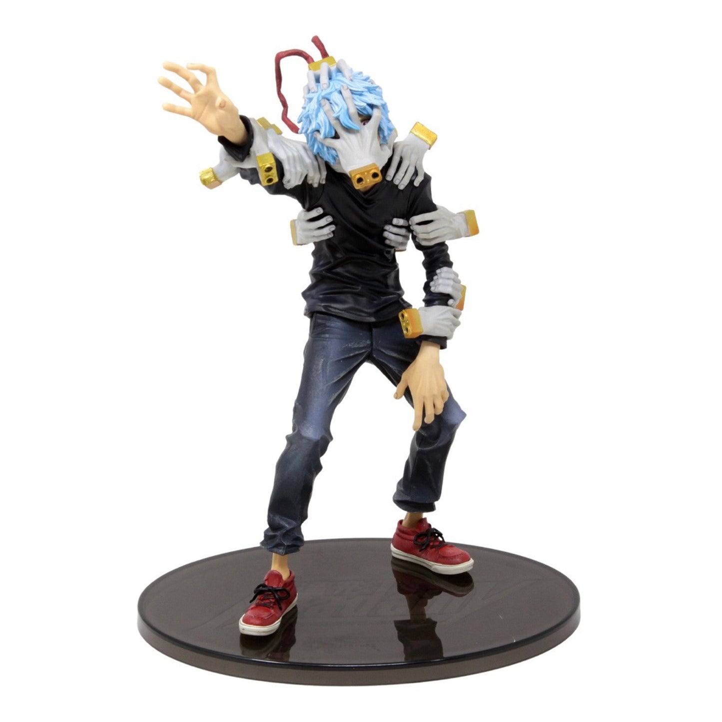 My Hero Academia Figure 3-Pack — Shoto Todoroki, Katsuki Bakugo & Tomura Shigaraki — side view