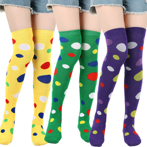 Clown Stockings Dot Halloween Costume | Magic Stories