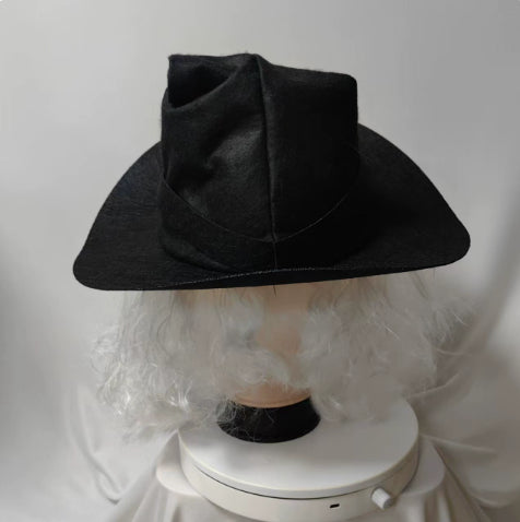 Witch Mask With Hood And Long Hair Cosplay Party Gag Prop โ packaging