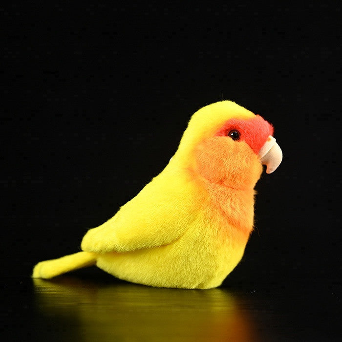 Yellow Peach Peony Parrot Doll Simulation | Magic Stories