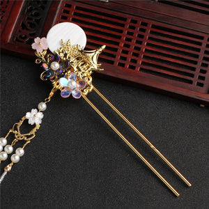 Ancient Costume Hairpin Accessories Tassel | Magic Stories