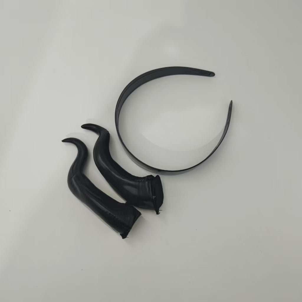 Personalized Halloween Devil Horn Head Buckle Headband — packaging
