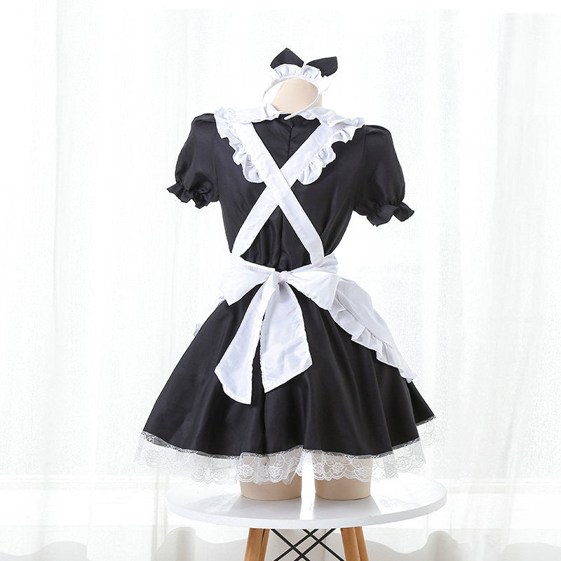 Sweet Lace Uniform Maid Cosplay Set — scale reference