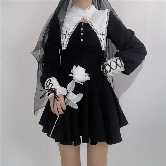 Maria dark goth nun dress — Goth Dress Guide 2026